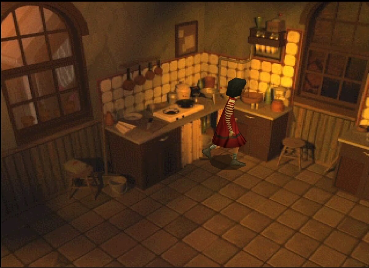 The City of Lost Children - геймплей игры на PlayStation